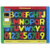 Drvena ploča sa magnetskim slovima i brojevima - Melissa &amp; Doug