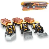 Engineering Truck: Bager traktor sa prikolicom i bačvama u raznim verzijama 43cm