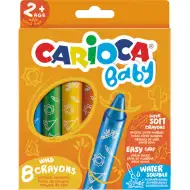 Extra mekane Baby masne bojice 8kom - Carioca