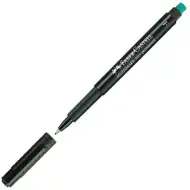 Faber-Castell: Multimark alkoholni flomaster crne boje - 0,6mm