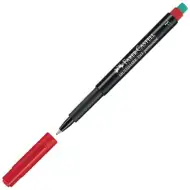 Faber-Castell: Multimark crveni alkoholni flomaster F, 0,6mm
