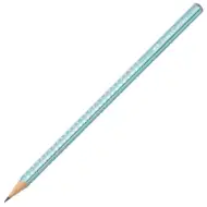 Faber-Castell: Sparkel pearl metalik ocean plava grafitna olovka B