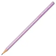 Faber-Castell: Sparkel pearl metalna ljubičasta grafitna olovka B