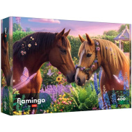 Flamingo by puzzle Prekrasni konji puzzle od 400 dijelova - Trefl