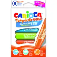 Fluorescentna tempera - 6 boja - Carioca