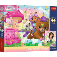Gabina kućica Gabina spasiteljica Maxi puzzle od 24 dijela - Trefl