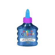 Glitter tekuće spark plavo ljepilo 88ml - Carioca