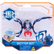 Hex Bots: Skitter Bot interaktivni robotski pauk – plavo-crveni - Spin Master
