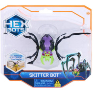 Hex Bots: Skitter Bot interaktivni robotski pauk – zeleno-ljubičasti - Spin Master