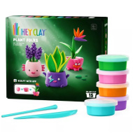 Hey Clay: Plant Folks set za modeliranje s figuricama biljaka – set od 15 dijelova