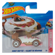 Hot Wheels: Donut Drifter bijeli autić 1/64 - Mattel