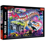 Hot Wheels slagalica od 500 dijelova iz 80-ih - Trefl