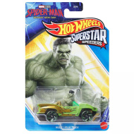 Hot Wheels: Superstar Speeders Spider-Man Hulk autić 1/64 - Mattel