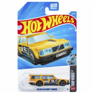Hot Wheels: Volvo 240 Drift Wagon žuti autić 1/64 - Mattel