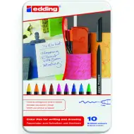 ICO: Edding 1200/10 flomasteri u limenoj kutiji