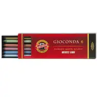 ICO: Koh-I-Noor Gioconda Metalik drvene bojica 6kom