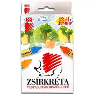 ICO: Süni trokutaste Jumbo masne krede u setu 12 kom