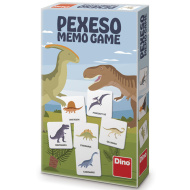 Igra memorije s dinosaurima