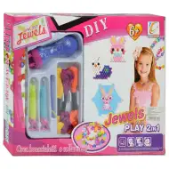 JewelsPlay: 2 u 1 set perli za izradu nakita sa spinerom i perlama u boji