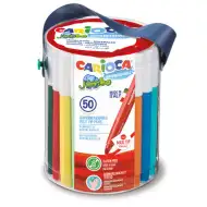 Jumbo 50 flomastera u setu - Carioca