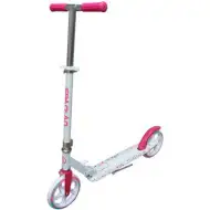 Jumbo pink-bijeli aluminij romobil - Spartan