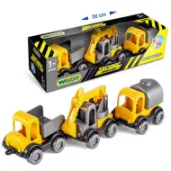Kid Cars građevinski strojevi 3kom - Wader