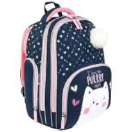 Kitty premium školska torba sa dva pretinca, ruksak 37x20x31cm