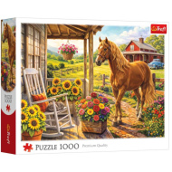 Konj na farmi puzzle od 1000 dijelova - Trefl