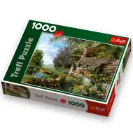 Kućica u šumi puzzle od 1000 dijelova