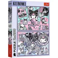 Kuromijeve čarobne avanture 2x200 dijelova puzzle - Trefl