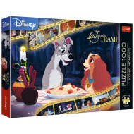 Lady i Skitnica premium puzzle od 1000 dijelova - Trefl
