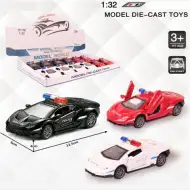 Lamborghini policijski uvlačivi model automobila u nekoliko verzija 1/32