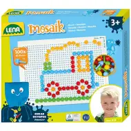 LENA: Mozaik Prozirni kreativni set sa čavlićima 10mm 100kom