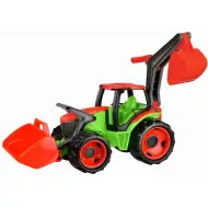 LENA: Veliki crveno-bijeli traktor sa utovarivačem 65cm
