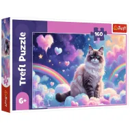 Maca u carstvu oblaka, puzzle od 160 dijelova – Trefl