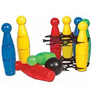 Mali set za kuglanje od 9 dijelova - D-Toys