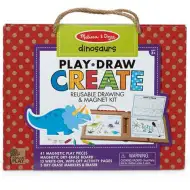 Melissa &amp; Doug: Set za crtanje dinosaura koji se može izbrisati i magnetska kreativna igra