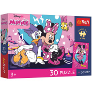 Minnie Mouse i prijatelji premium slagalica od 30 dijelova - Trefl