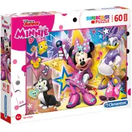 Minnie Mouse i prijatelji Supercolor Maxi puzzle 60kom - Clementoni