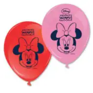 Minnie Mouse party baloni - 8 kom