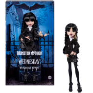 Monster High x Wednesday – lutka Wednesday Addams s dodacima – Mattel