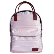 Must: Blijedo ružičasta zaobljena školska torba, ruksak 40x30x12cm