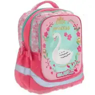 Must: Roza školska torba s tri pregrade s ergonomskim šeširom, ruksak 30x16x42cm.
