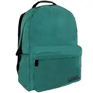 Must: Zelena jednobojna RipStop školska torba, ruksak 32x17x42cm