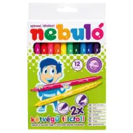 Nebulo: Flomasteri sa dva vrha 12kom