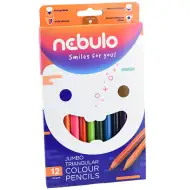 Nebulo: Jumbo drvene bojice 12kom