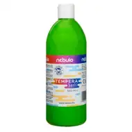 Nebulo: Svijetlo zelena tekuća tempera u boci od 500 ml