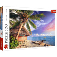Otok Bora Bora - puzzle od 500 dijelova - Trefl