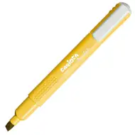 Pastelno žuti marker sa izrezanim vrhom - Carioca