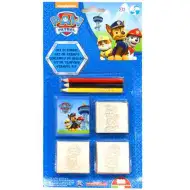 Paw Patrol set pečata od 3 komada s olovkom u boji 